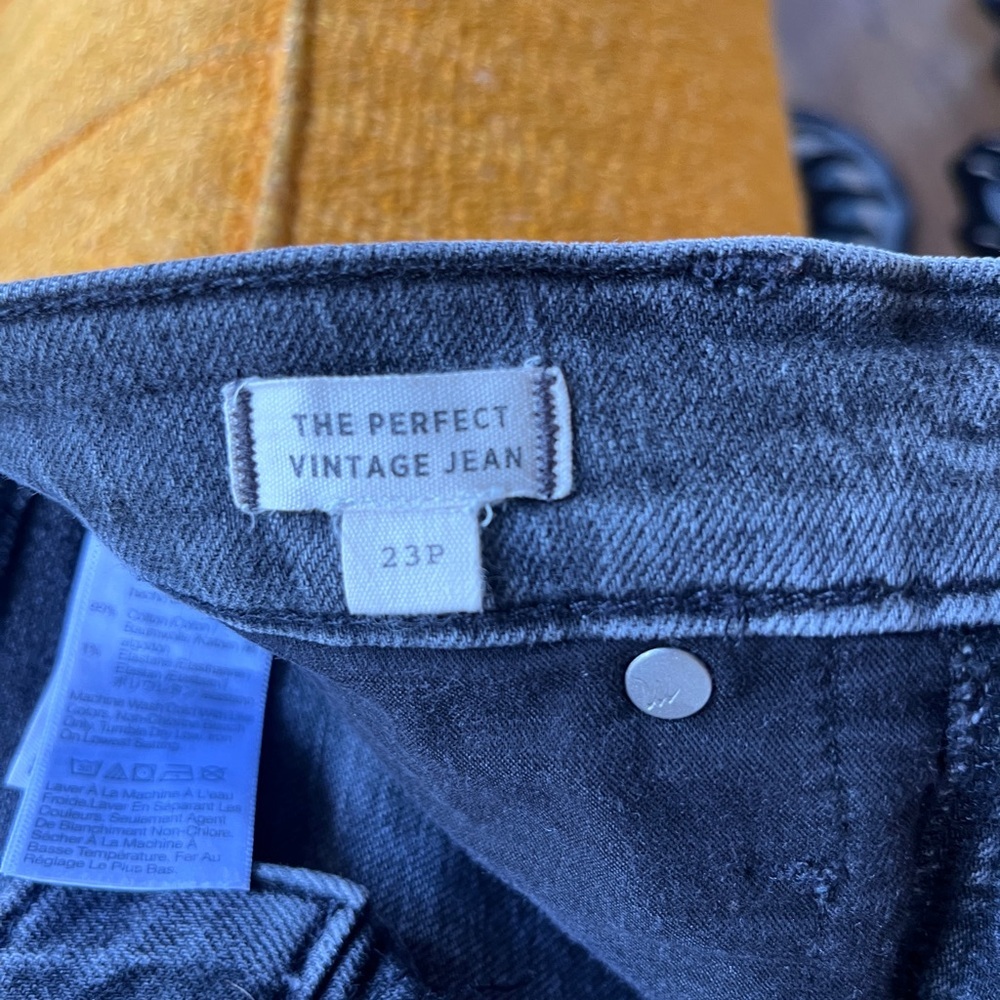 Madewell - The perfect vintage Black Denim Jeans - Picture 3 of 5